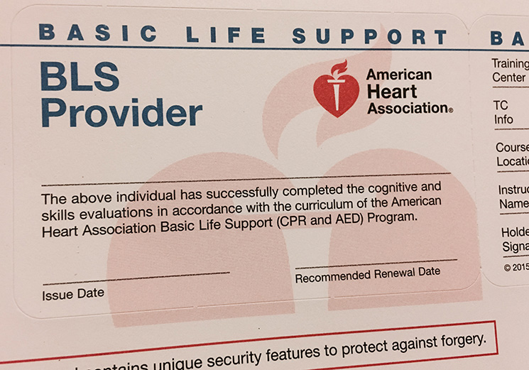 Washington DC BLS Classes